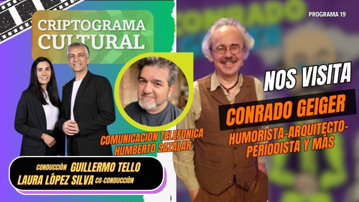 Conrado Geiger en el living, recordamos toda su trayectoria.